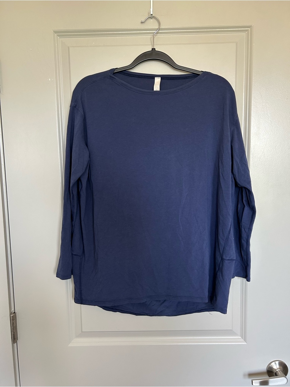 lululemon athletica Navy Blue Long Sleeve  Oversized Crew